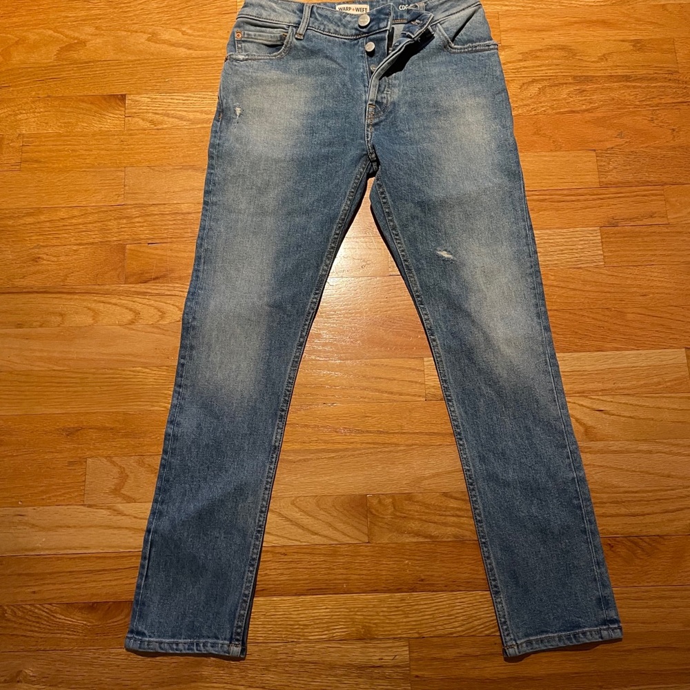 Warp + Weft Cigarette Jean